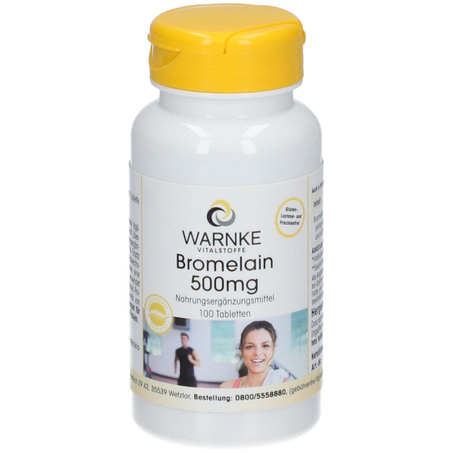 WARNKE Bromelain 500 mg