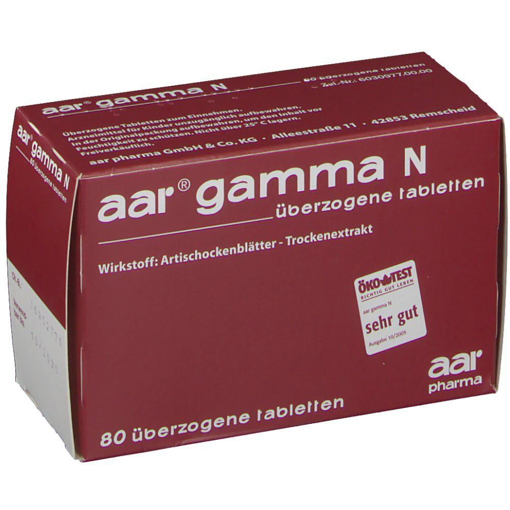Aar Gamma N 300 mg Dragees