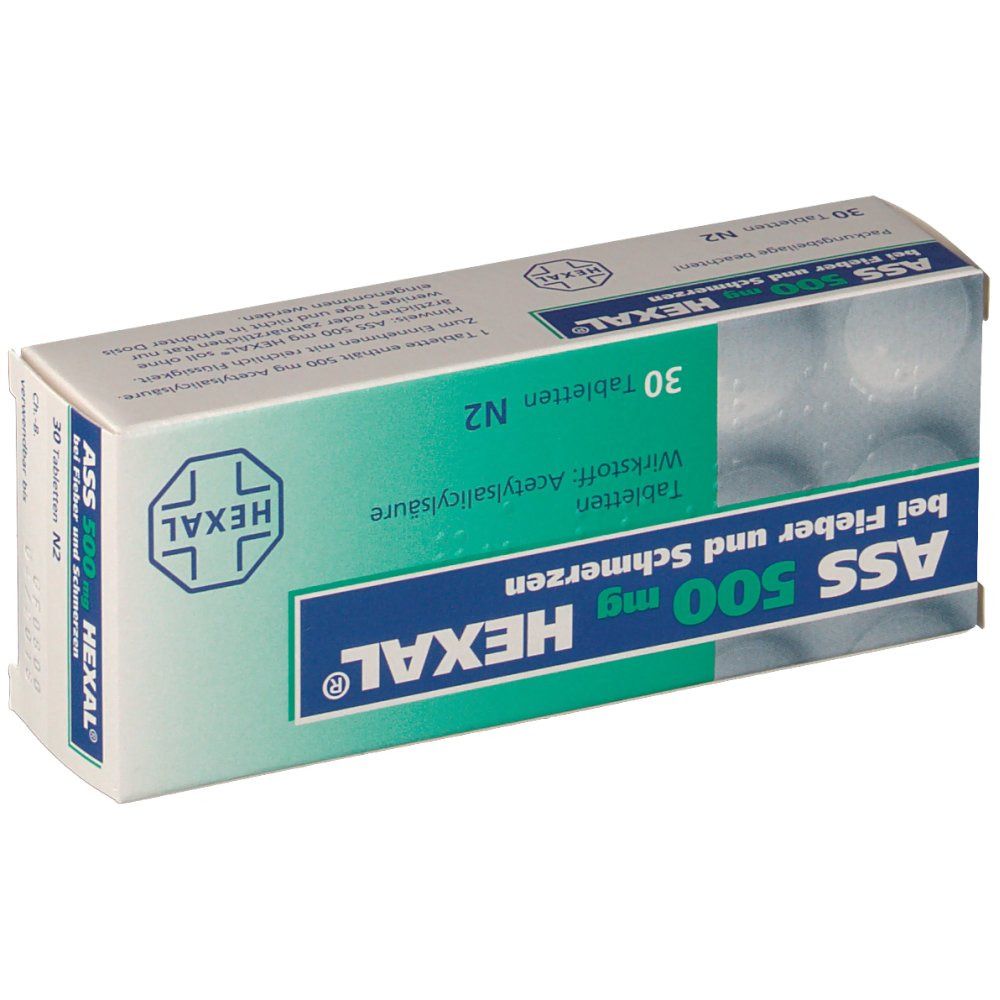 ASS 500 HEXAL® bei Fieber und Schmerzen