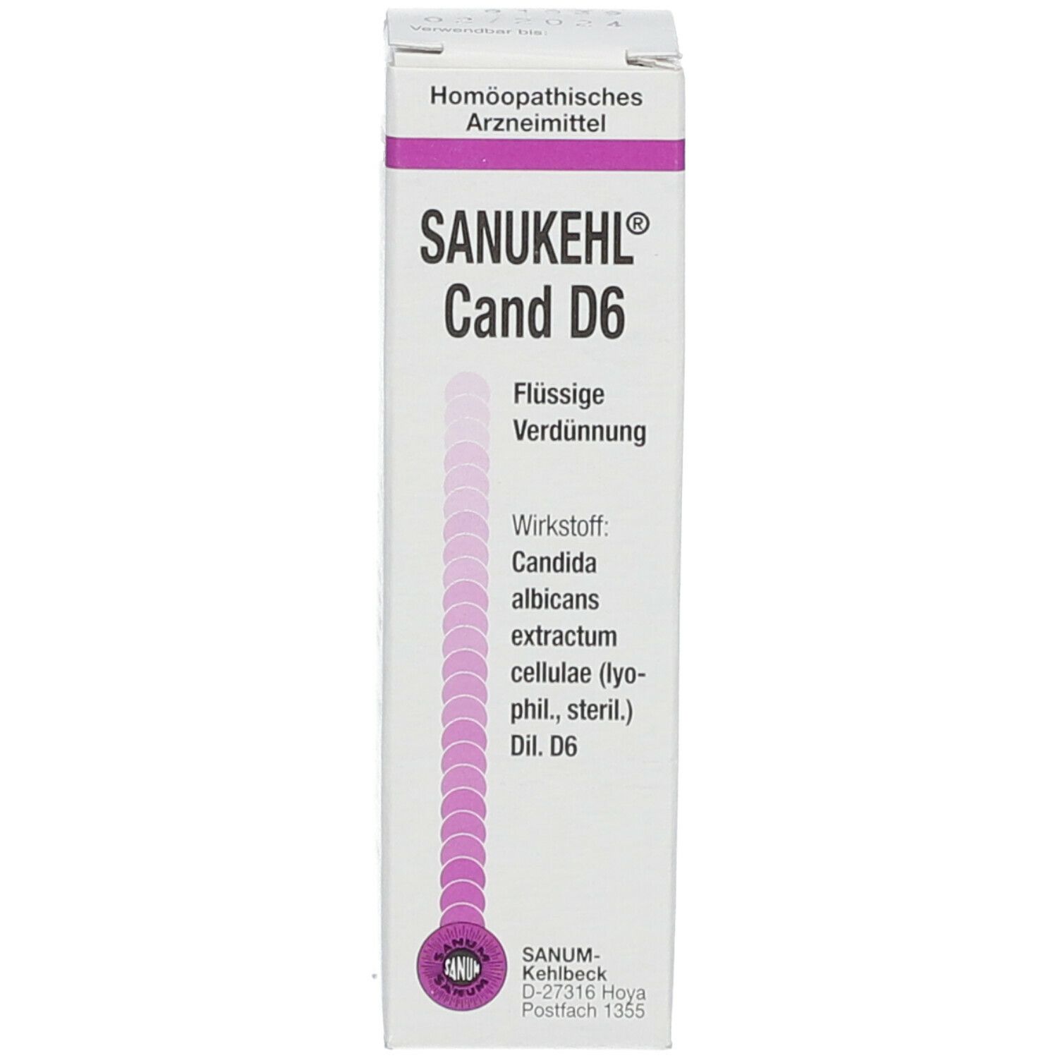 Sanukehl® Cand D6 Tropfen