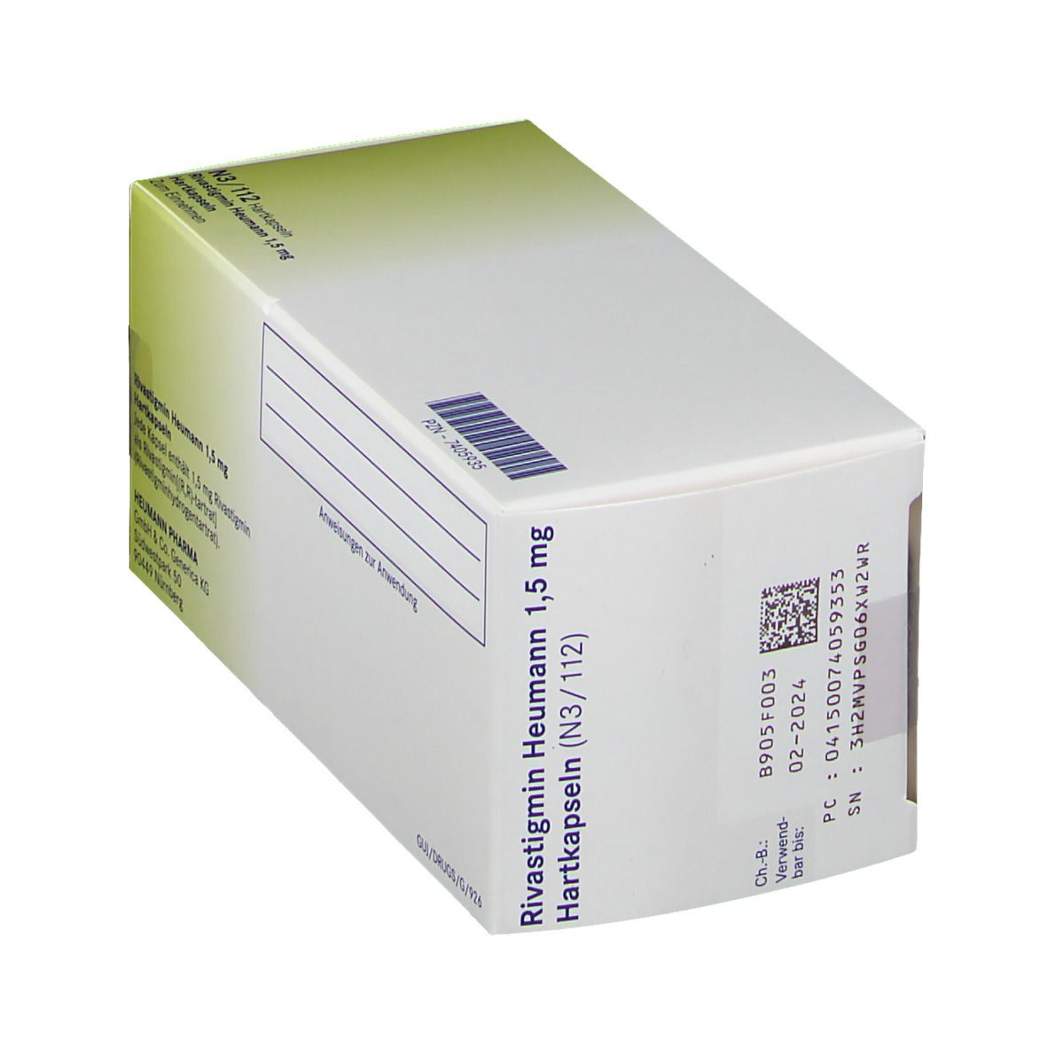 Rivastigmin Heumann 1,5 mg