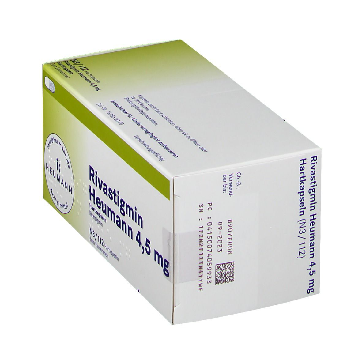 Rivastigmin Heumann 4,5 mg Hartkapseln 56 St