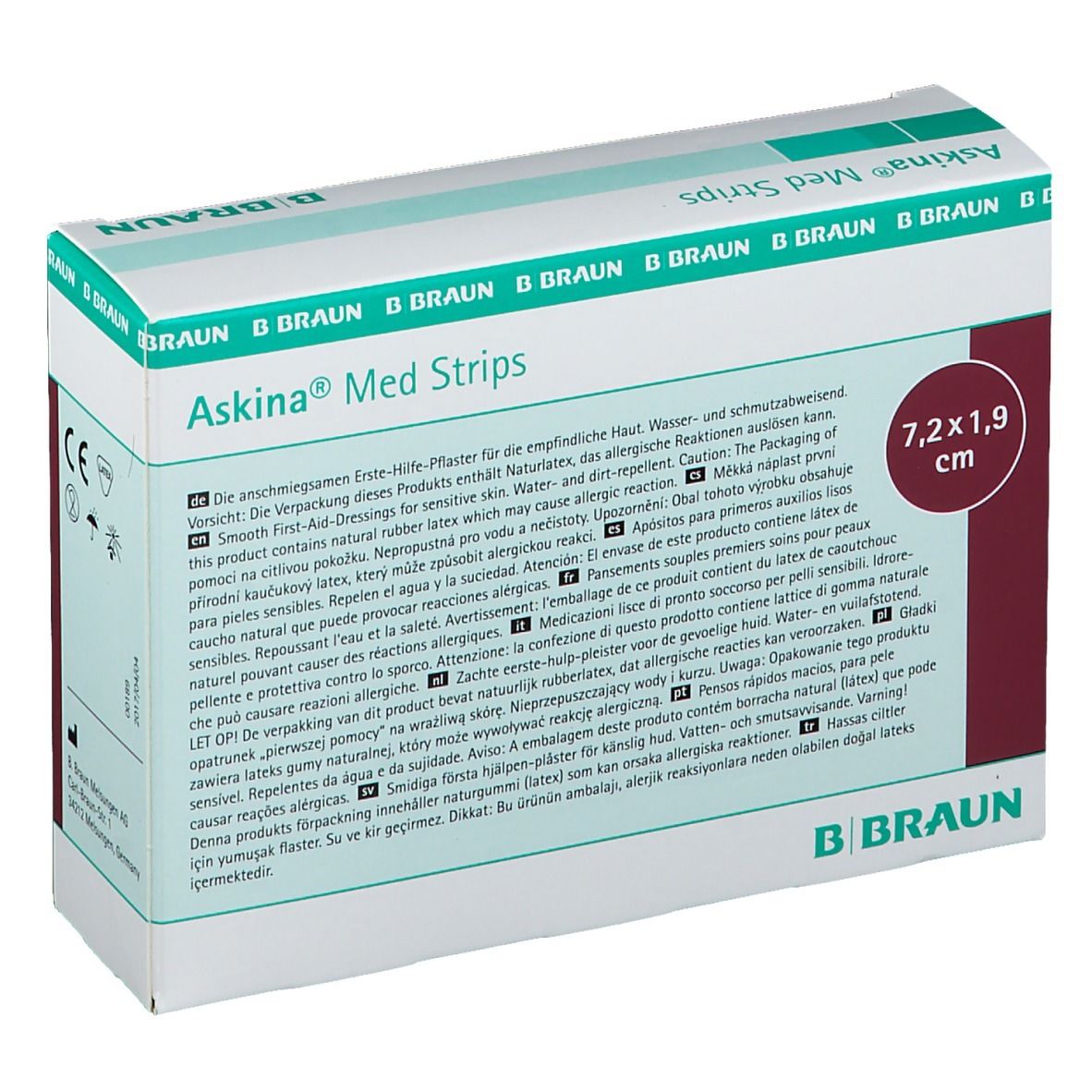 Askina® Med Strips 1,9 x 7,2 cm