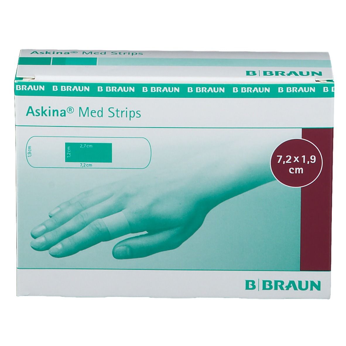 Askina® Med Strips 1,9 x 7,2 cm
