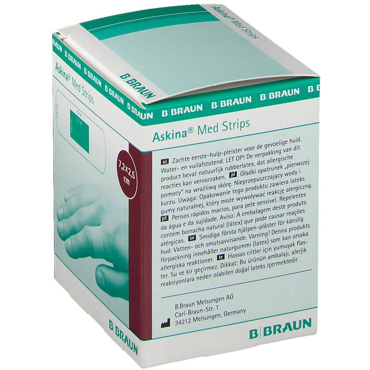 Askina® Med Strips 2,5 x 7,2 cm