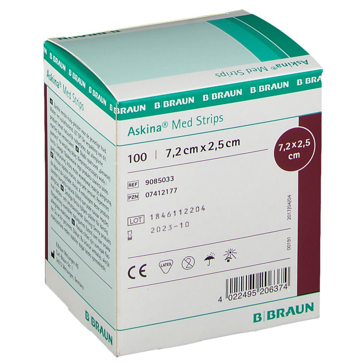 Askina® Med Strips 2,5 x 7,2 cm