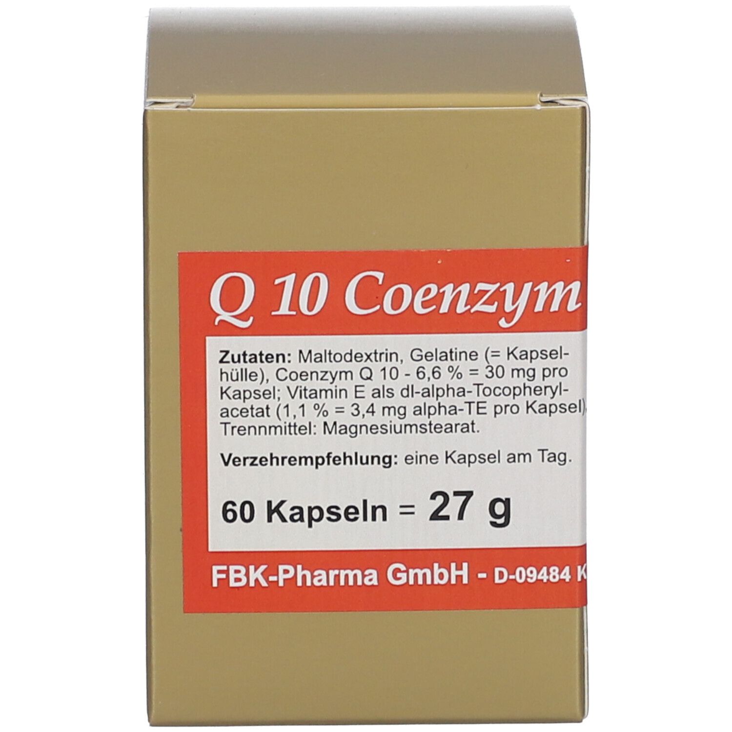 Q10 Coenzym