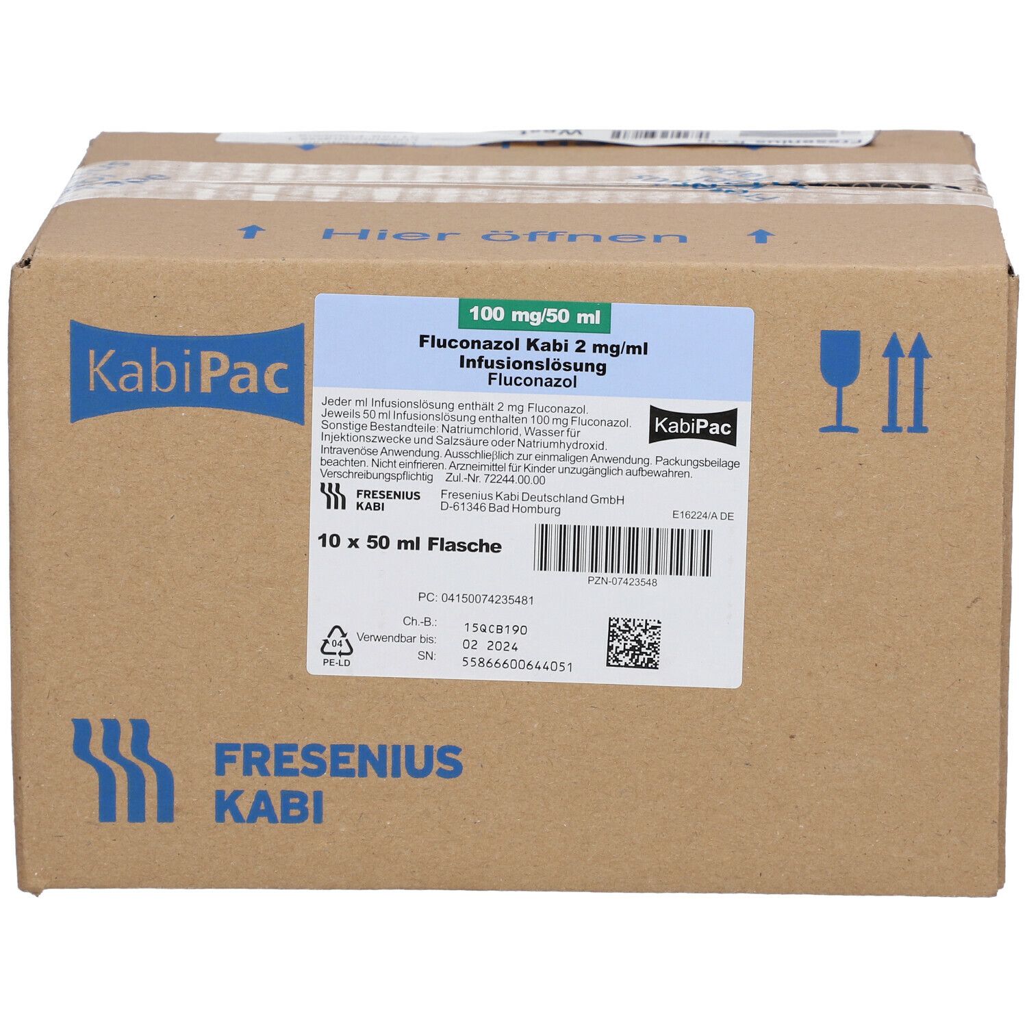 Flucozanol Kabi 100 mg/50 ml