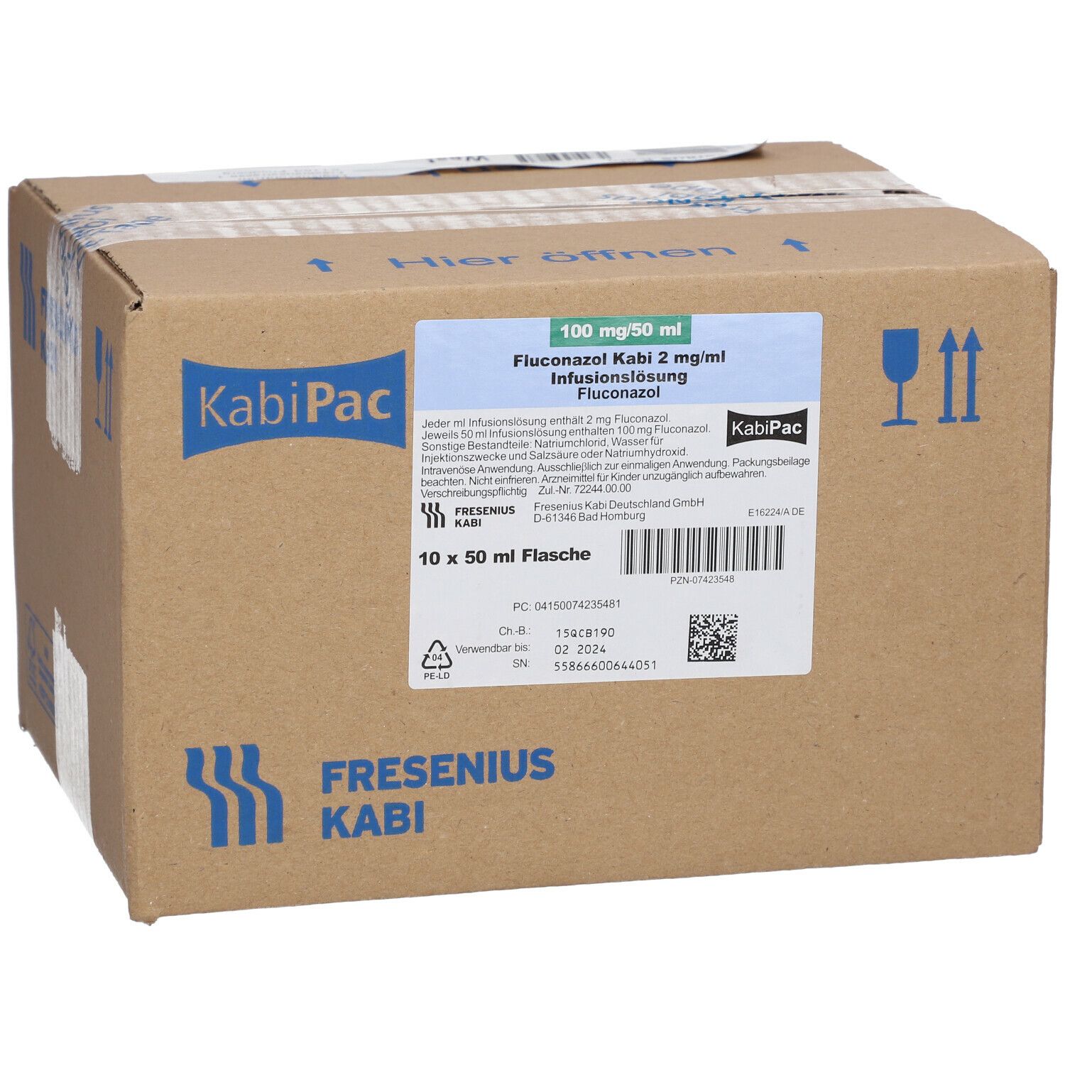 Flucozanol Kabi 100 mg/50 ml