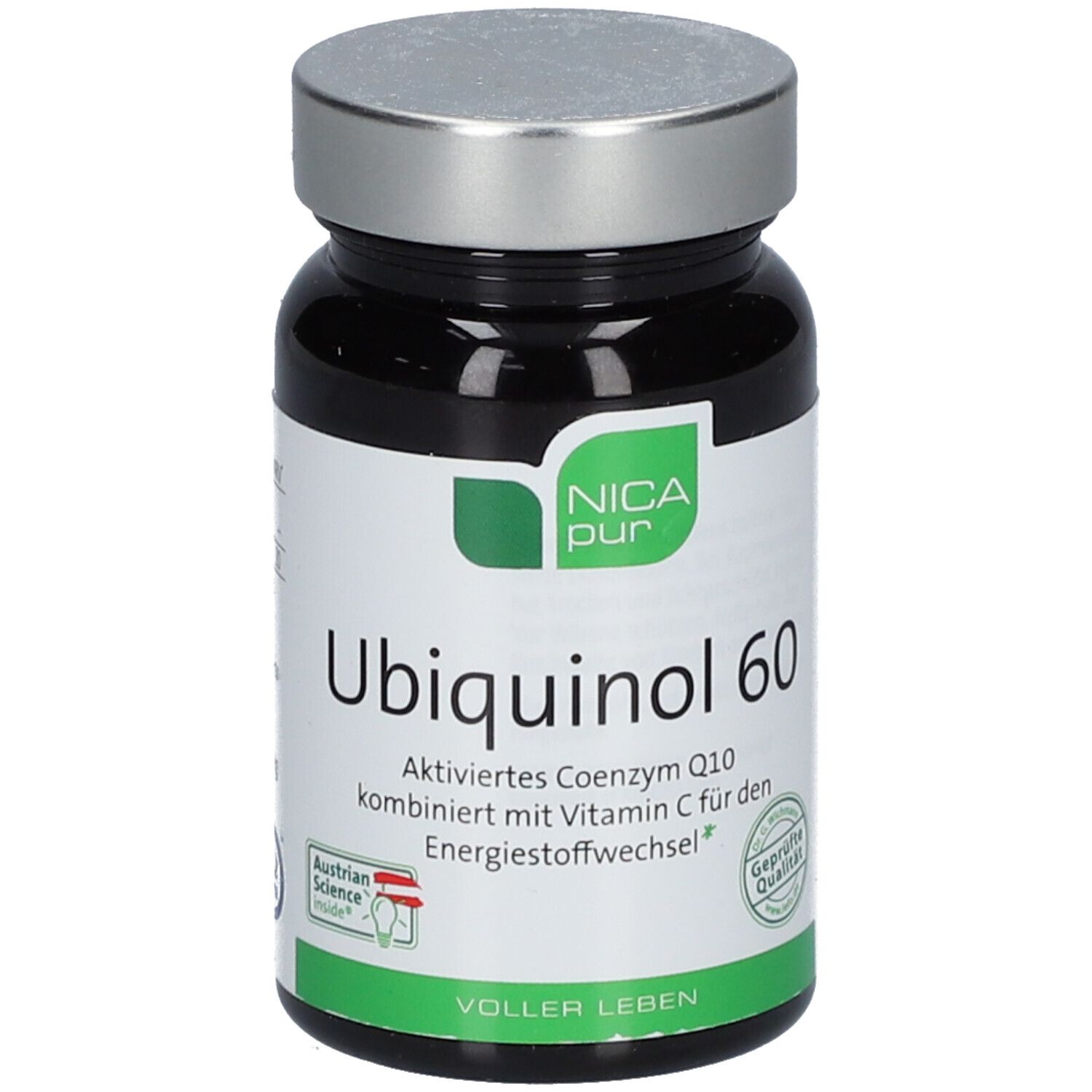 Nicapur Ubiquinol 60 Kapseln