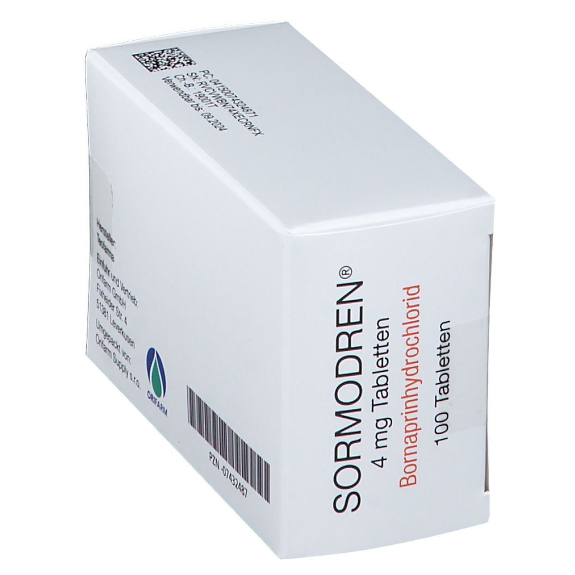 Sormodren 4 mg Tabl.