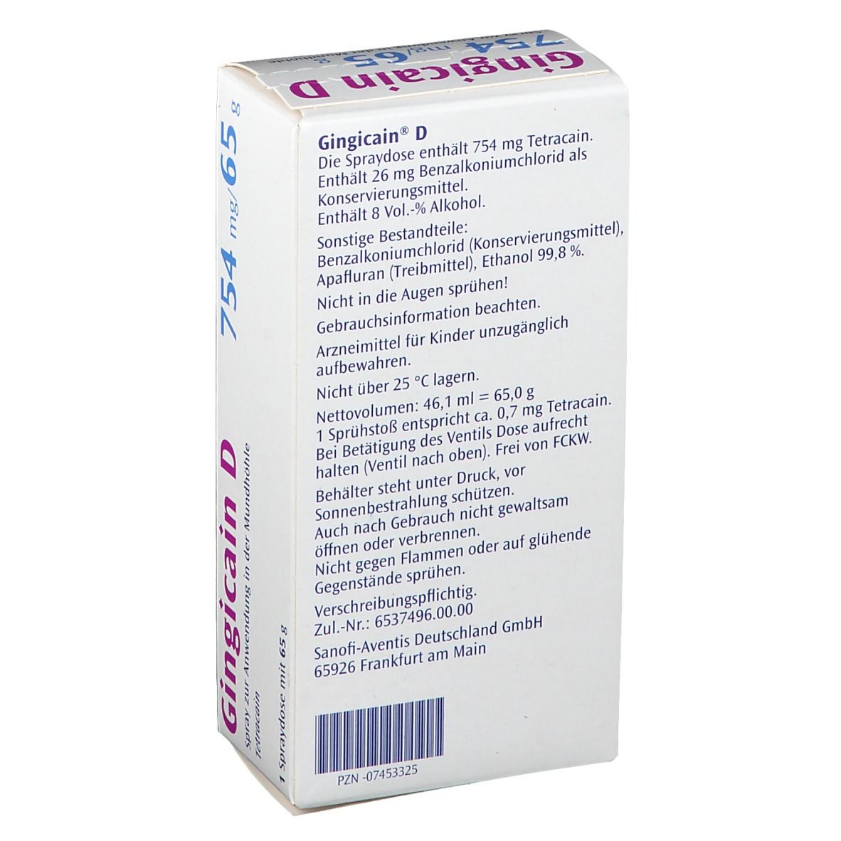 Gingicain® D 754 mg/65 g
