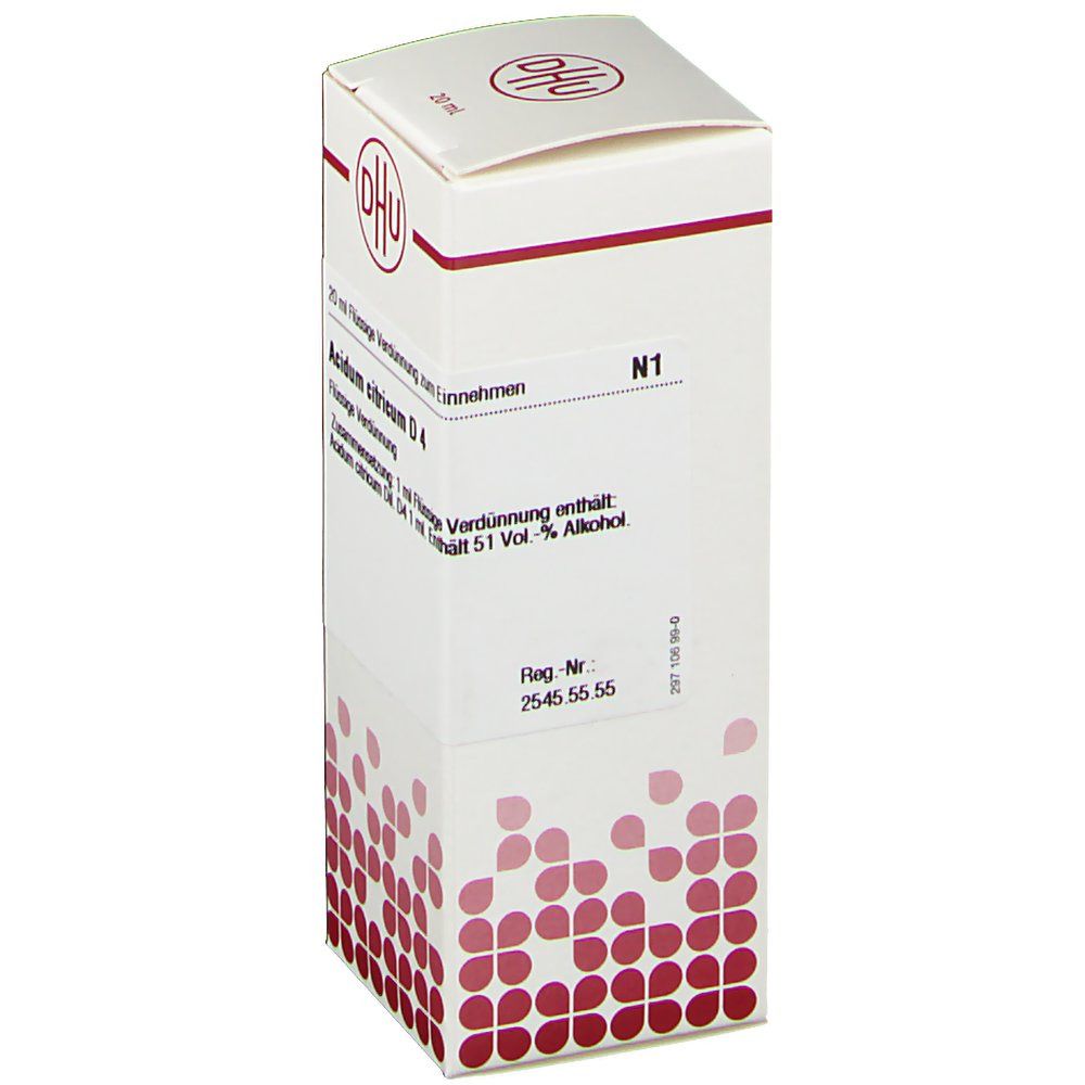 DHU Acidum Citricum D4