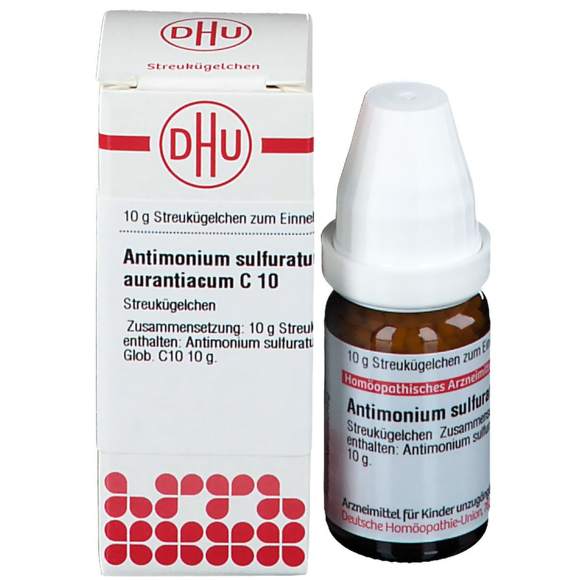 DHU Antimonium Sulfuratum Aurantiacum C10