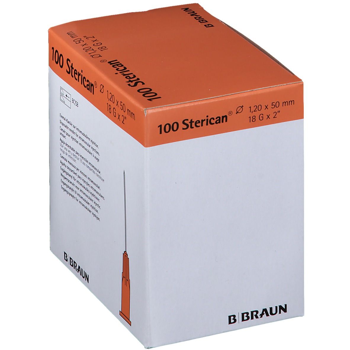 Sterican® Intramuskulär G18 x 2 Zoll 1,2 x 50 mm rosa