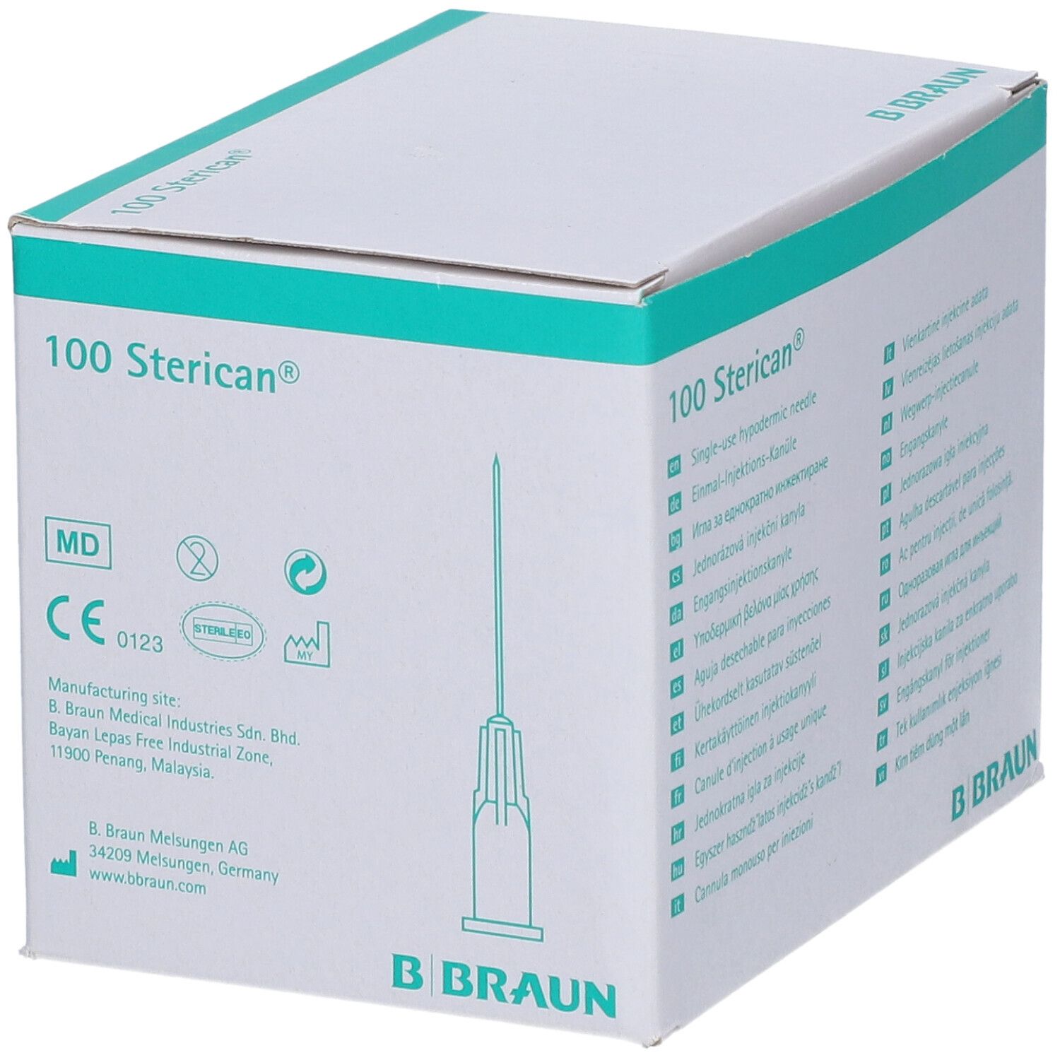Sterican® zur Blutentnahme G20 x 1 Zoll 0,9 x 25 mm gelb