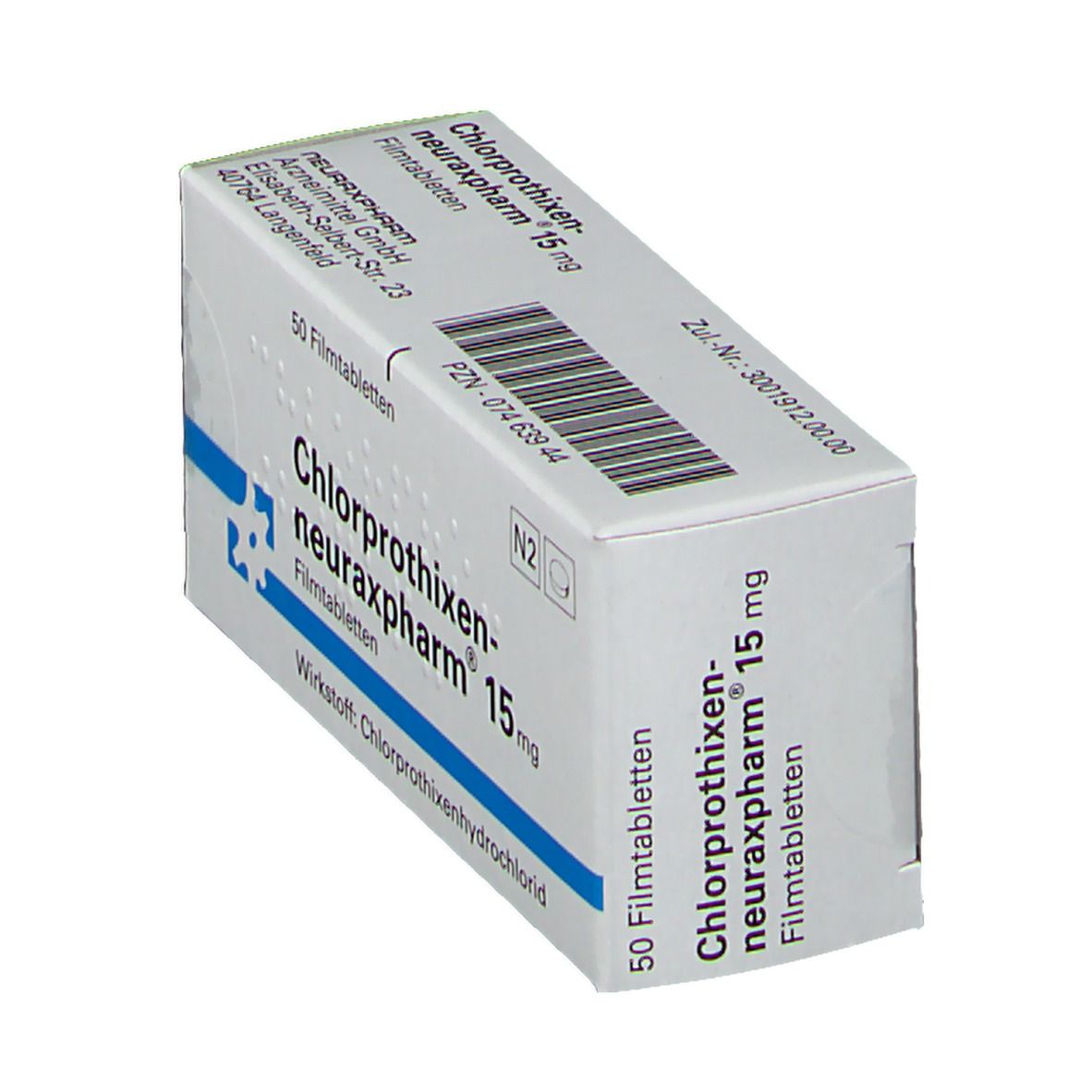 CHLORPROTHIXEN-neuraxpharm 15 mg Filmtabletten 50 St