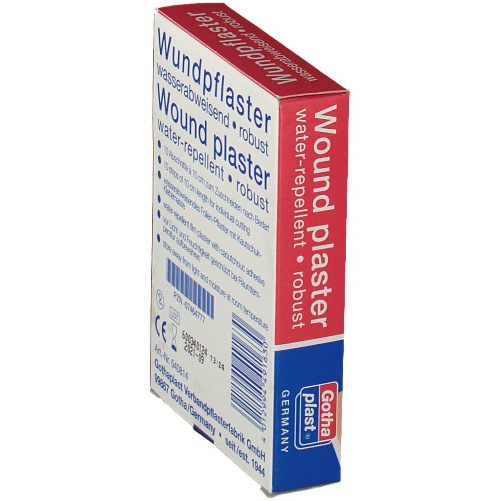 Gothaplast® Wundpflaster wasserabweisend, robust 1 m x 6 cm