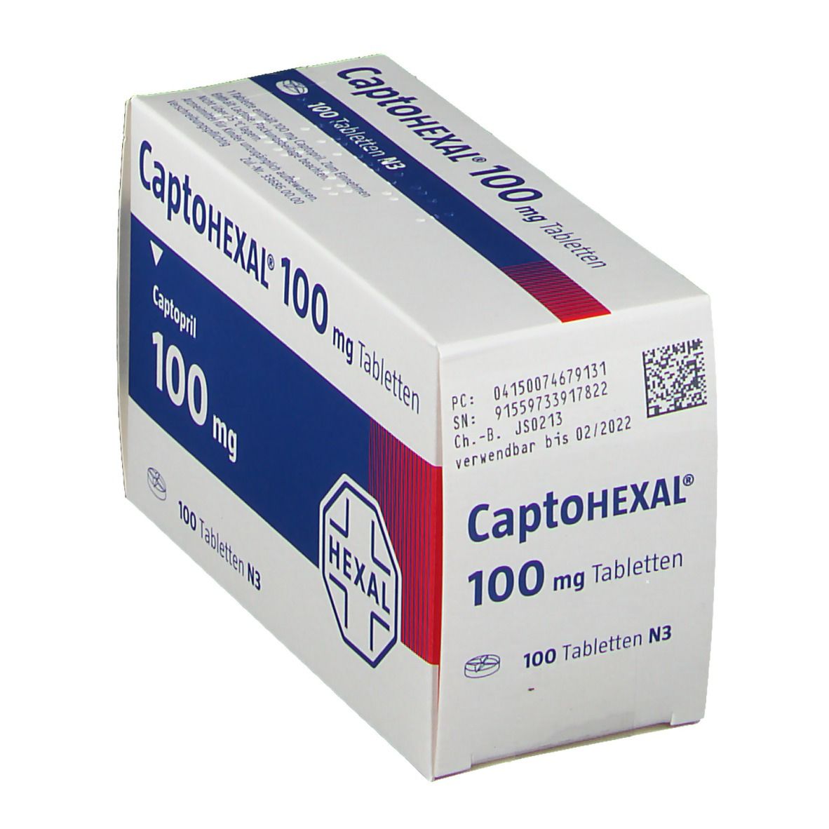 CaptoHEXAL® 100 mg