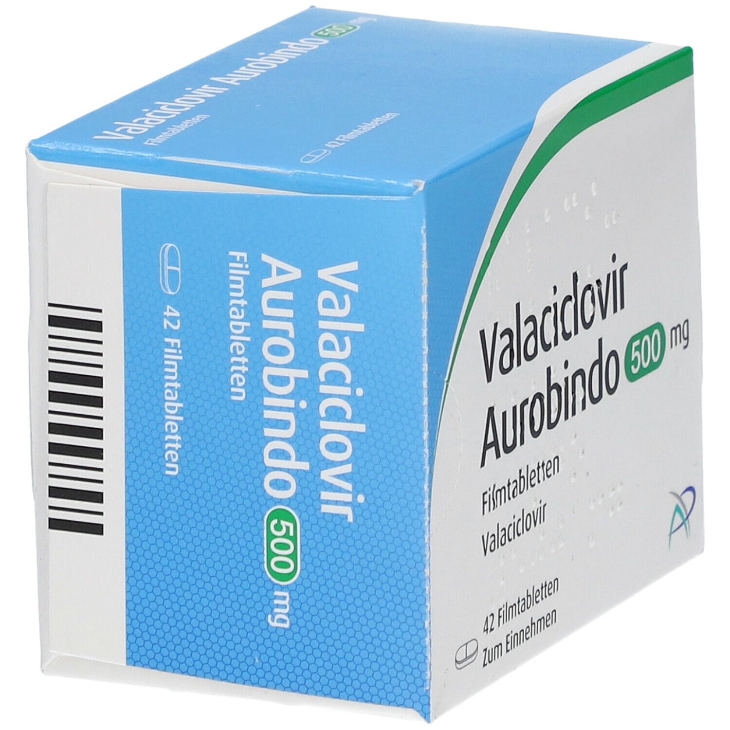 Valaciclovir Aurobindo 500 mg Filmtabletten 42 St