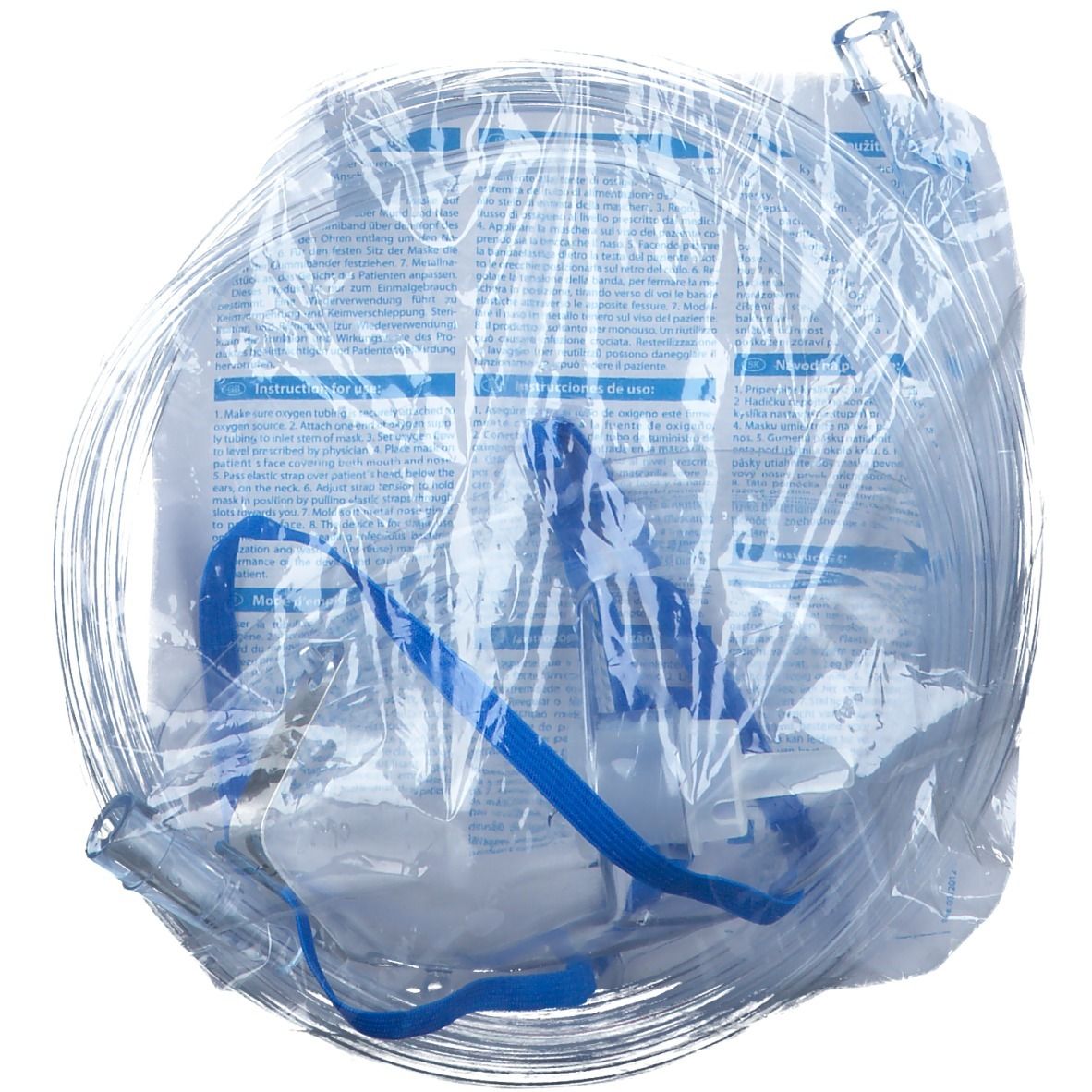 Dahlhausen® Sauerstoffmaske mit Sicherheitsschlauch