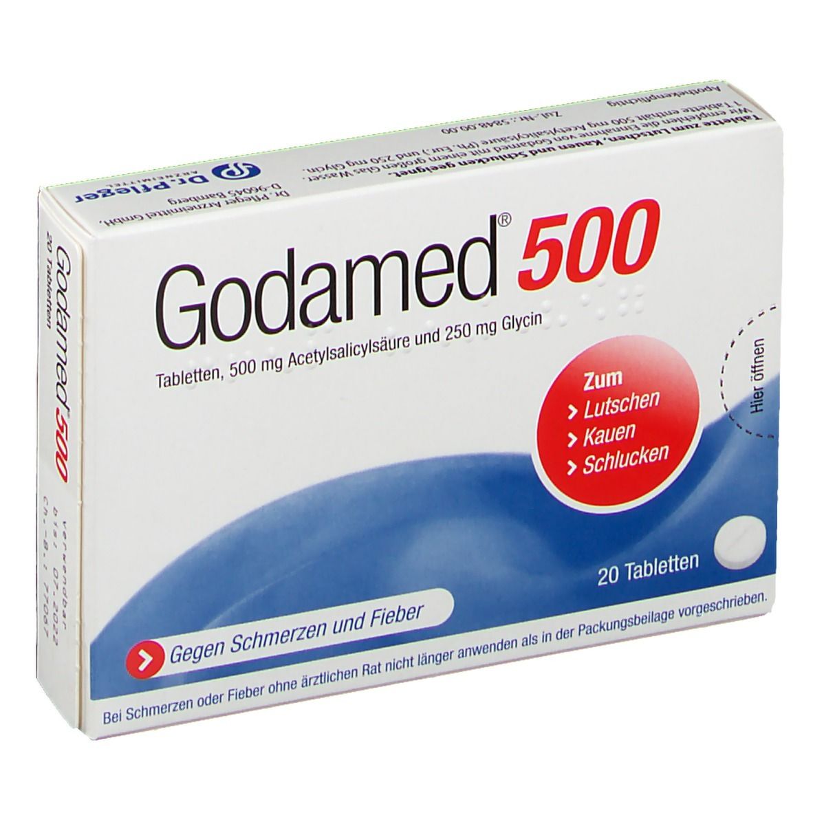 Godamed® 500 Tabletten 20 St - Shop Apotheke