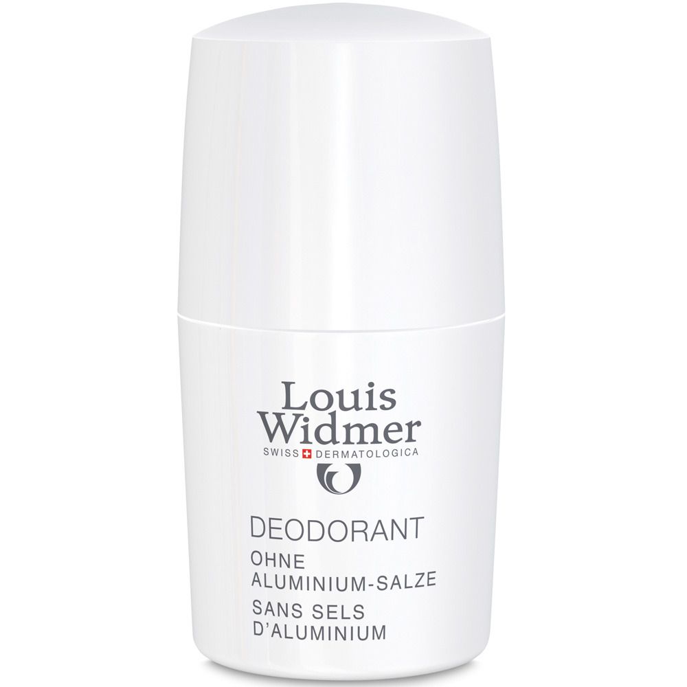 Louis Widmer Deodorant sans sels d'aluminium roll-on légèrement parfumés