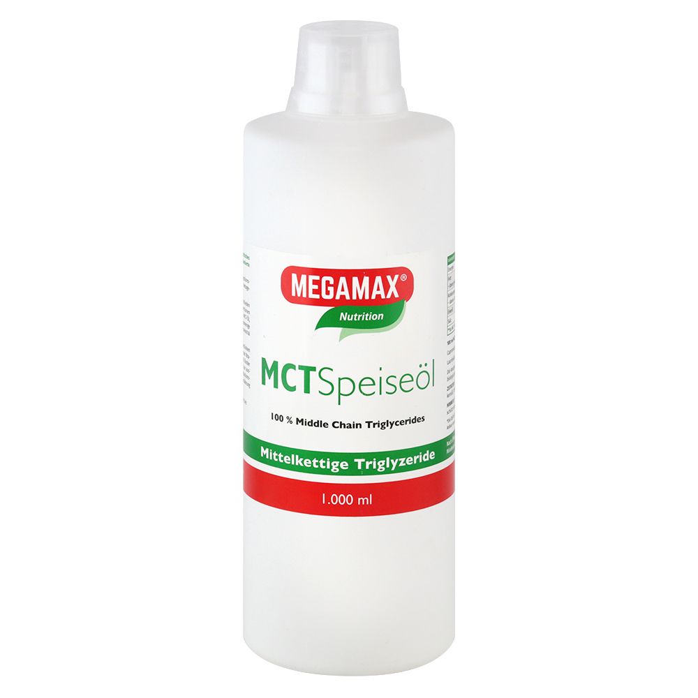 MEGAMAX® Natrition MCT Speiseöl mittelkettige Triglyzeride