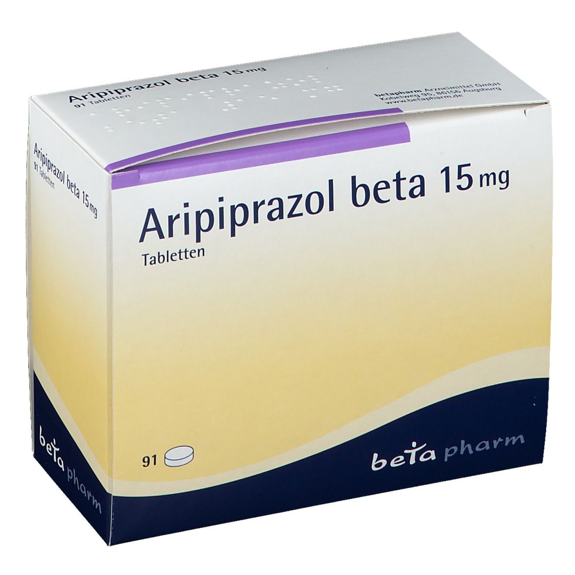 Aripiprazol beta 15 mg