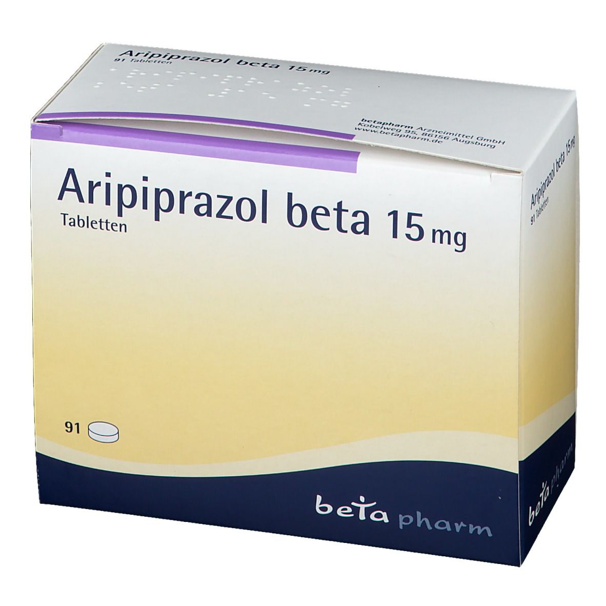 Aripiprazol beta 15 mg