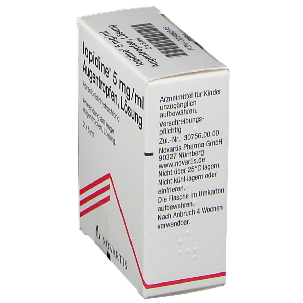 Iopidine® 5 mg/ml