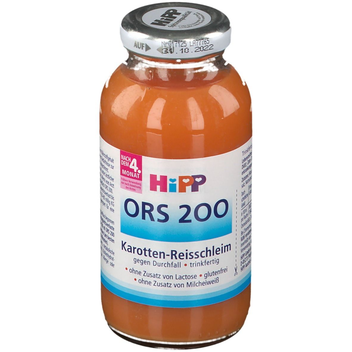 HiPP  Carotte-Bouillie de riz ORS 200
