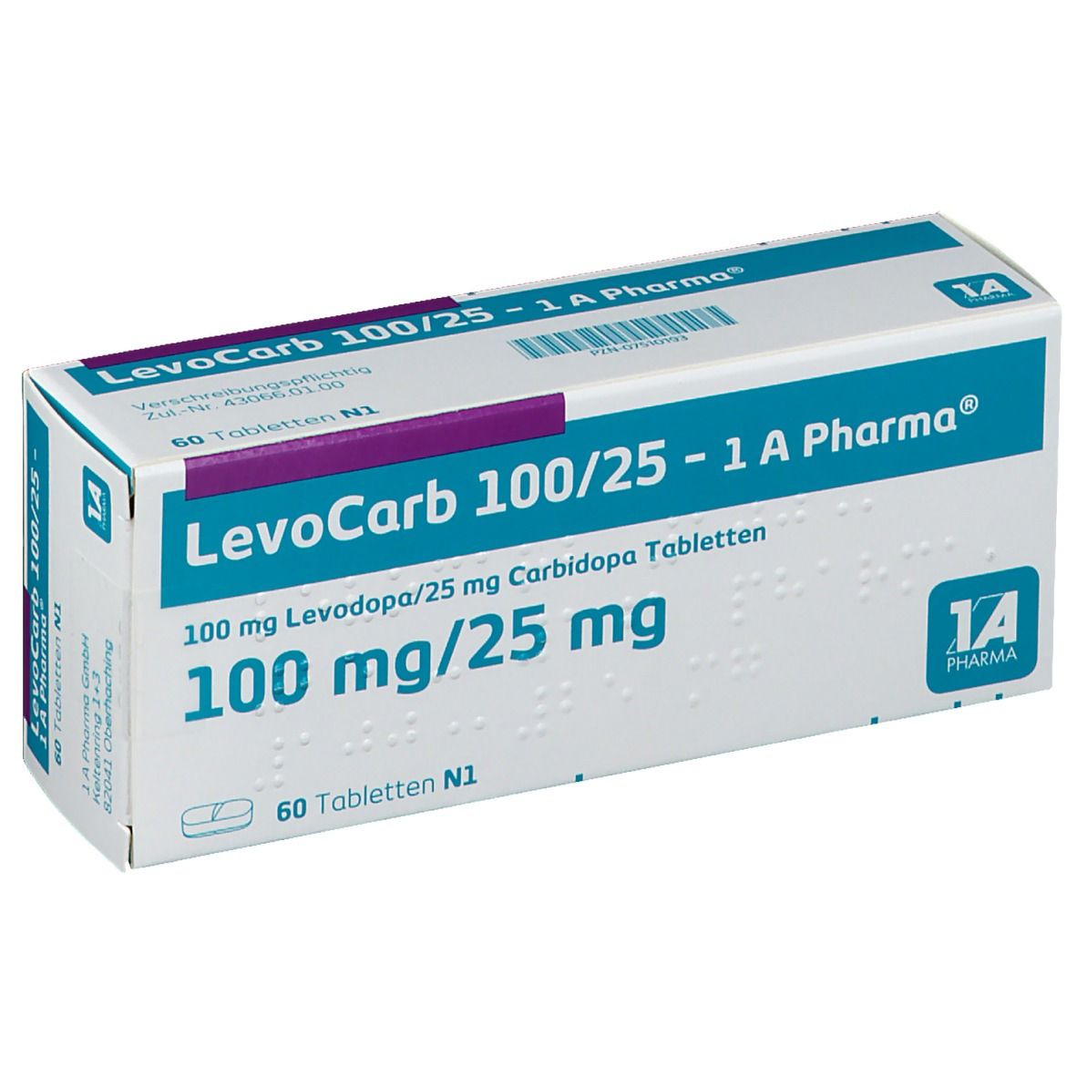 Levocarb 100/25 1A Pharma®