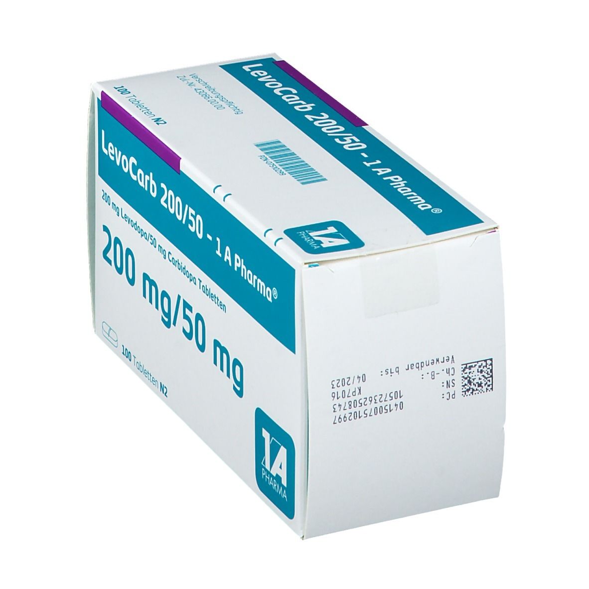 Levocarb 200/50-1A Pharma Tabletten 100 St