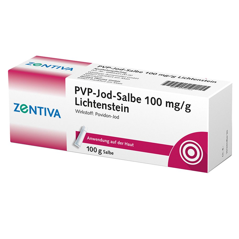 PVP-Jod-Salbe Lichtenstein 100 mg/g