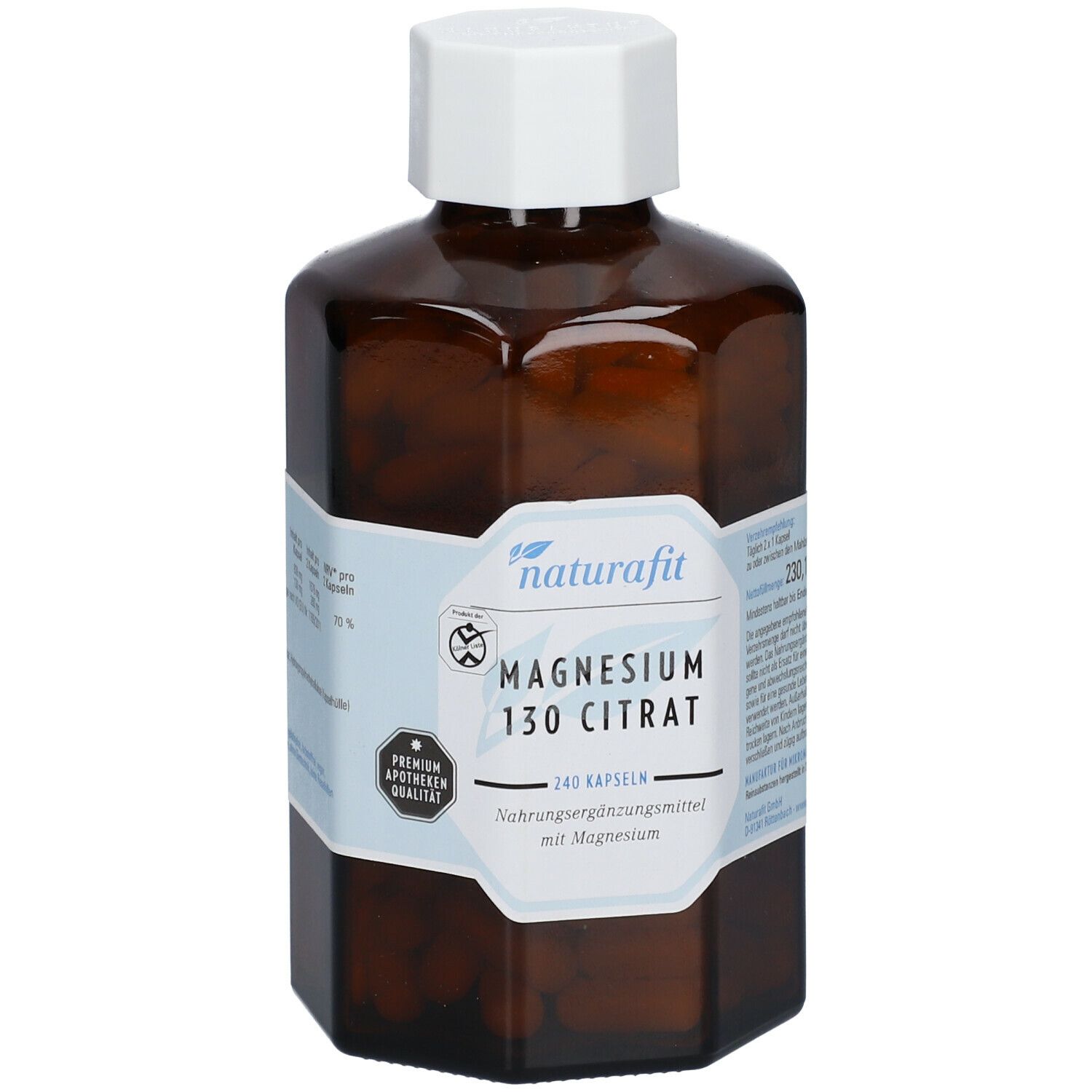 naturafit® Magnesium 130 Citrat