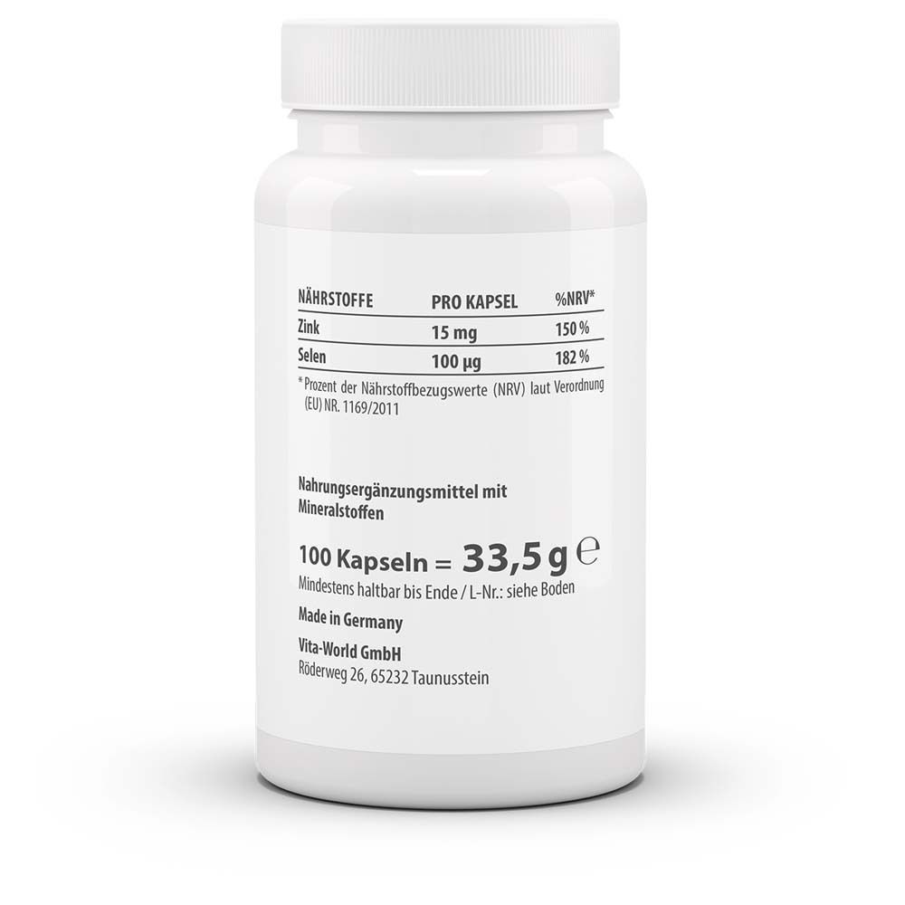 Zink Selen Kapseln