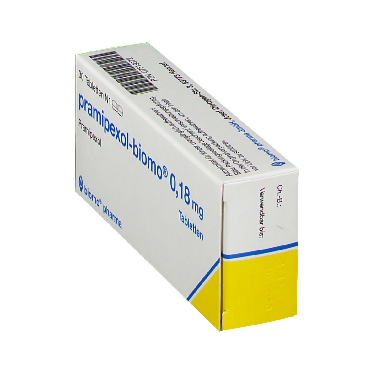 pramipexol-biomo® 0,18 mg