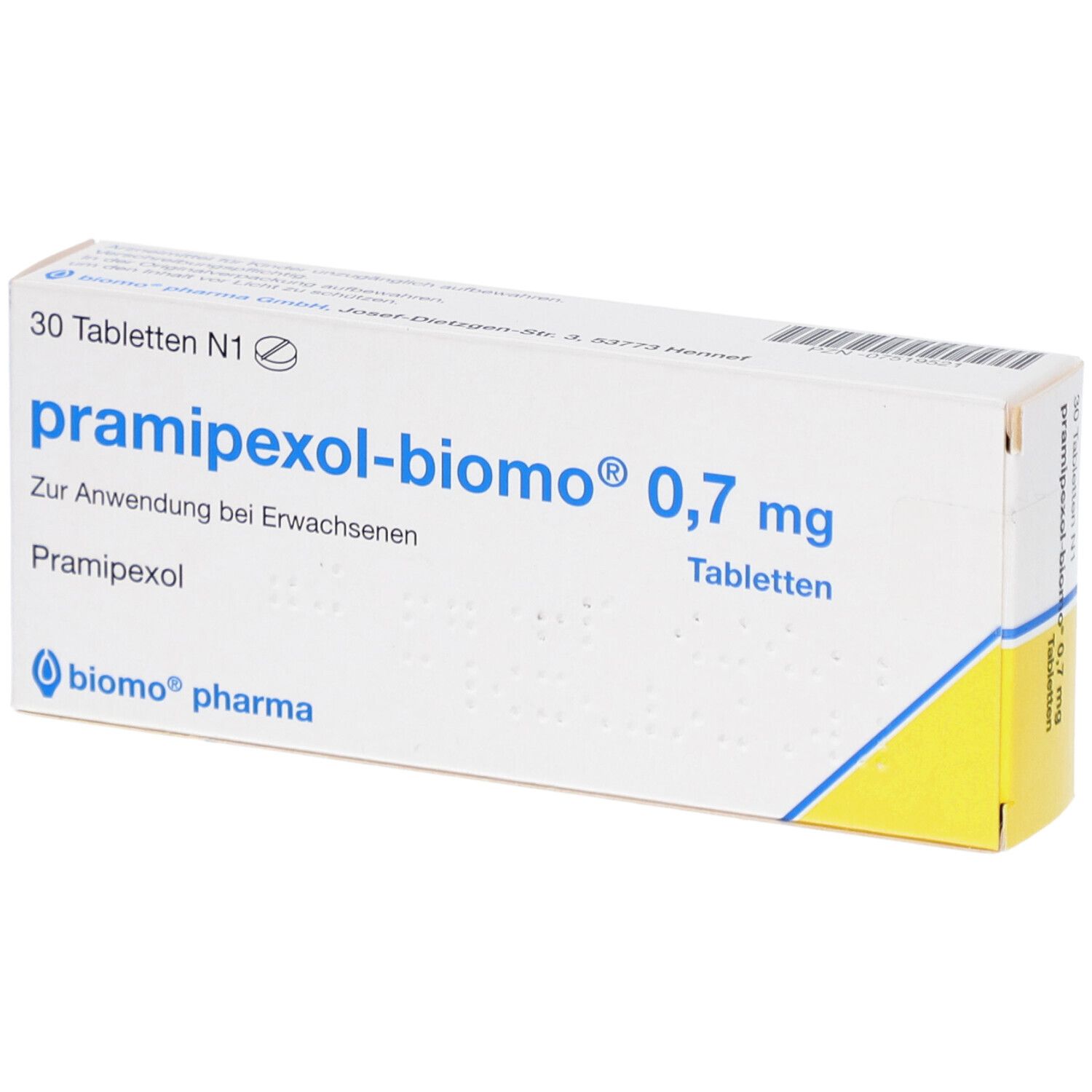pramipexol-biomo® 0,70 mg