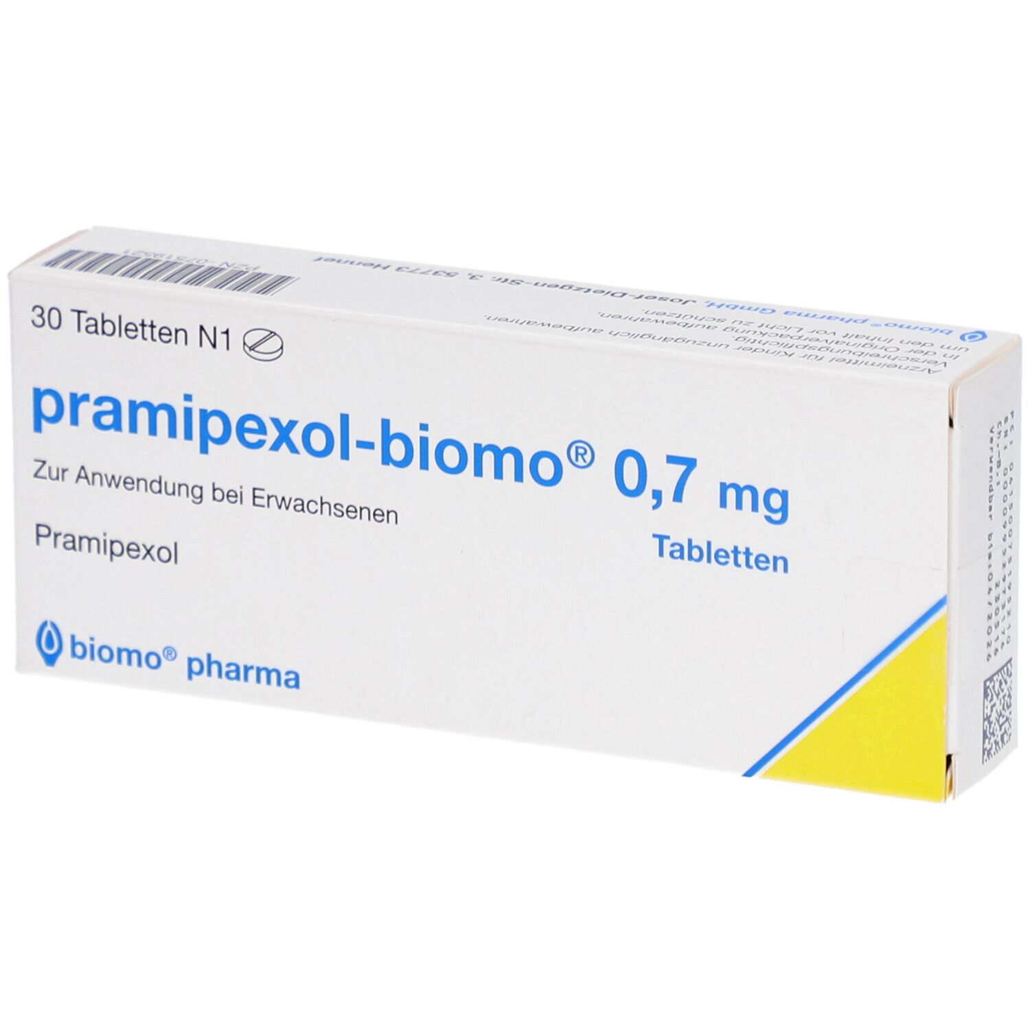 pramipexol-biomo® 0,70 mg