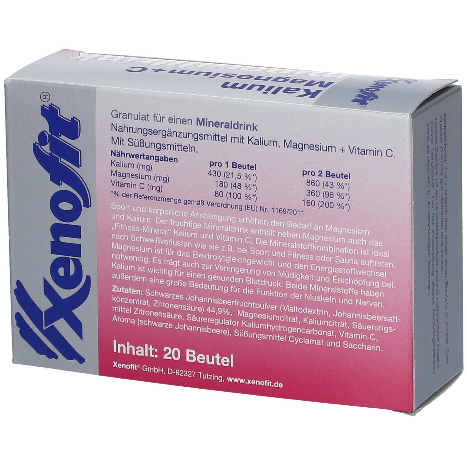 Xenofit® Kalium Magnesium + C Mineraldrink