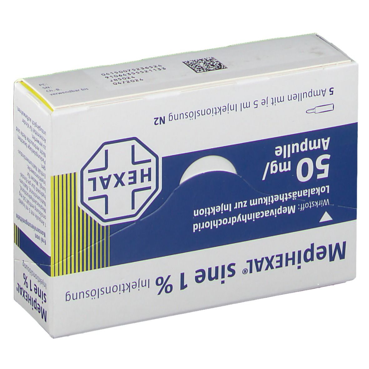 MepiHEXAL sine 1% Ampullen