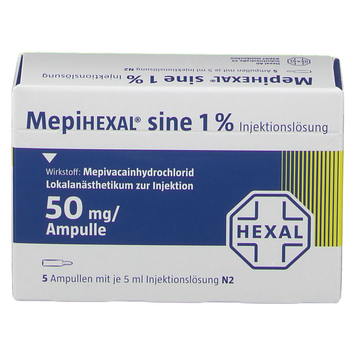 MepiHEXAL sine 1% Ampullen