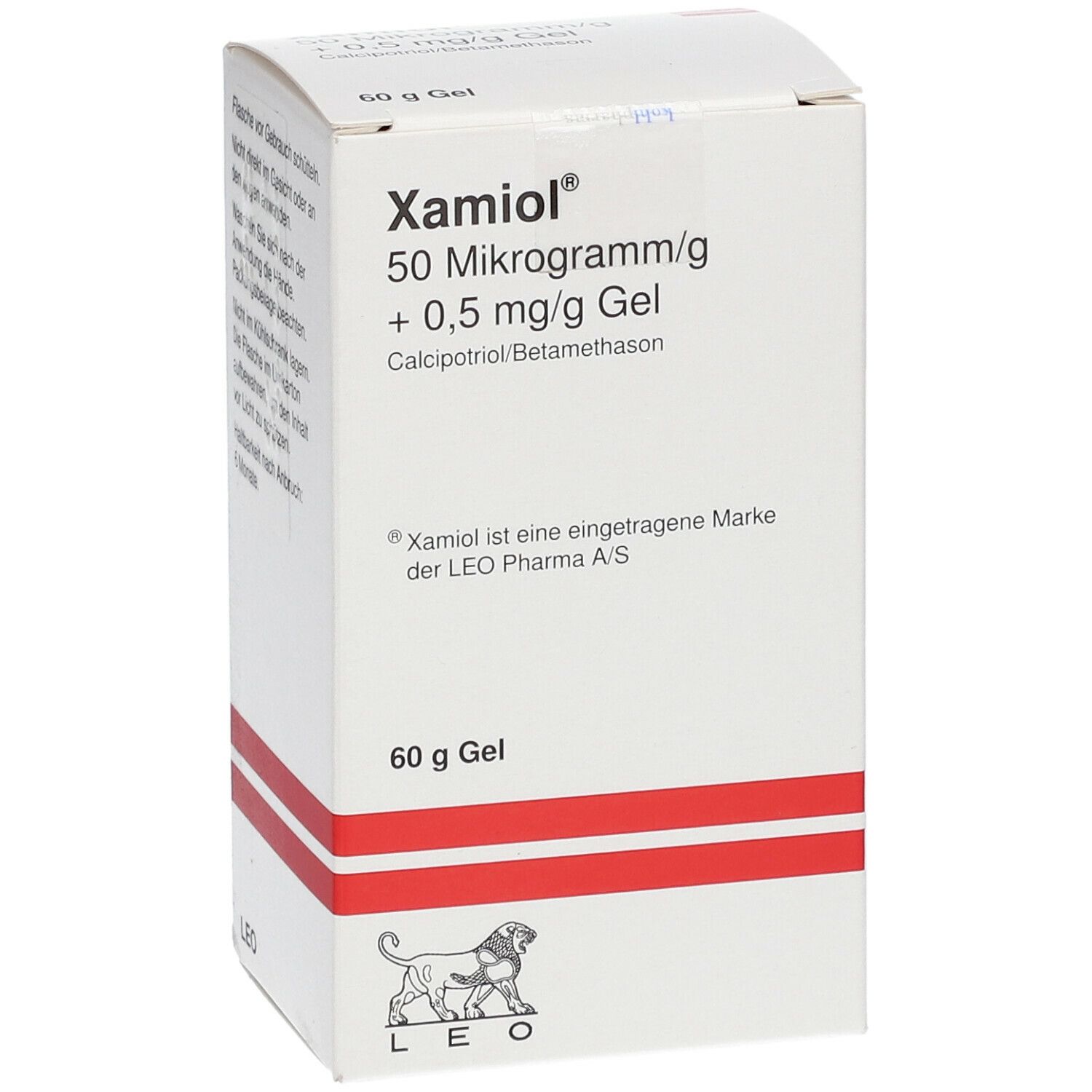 XAMIOL 50 Mikrogramm/g+0,5 mg/g Gel