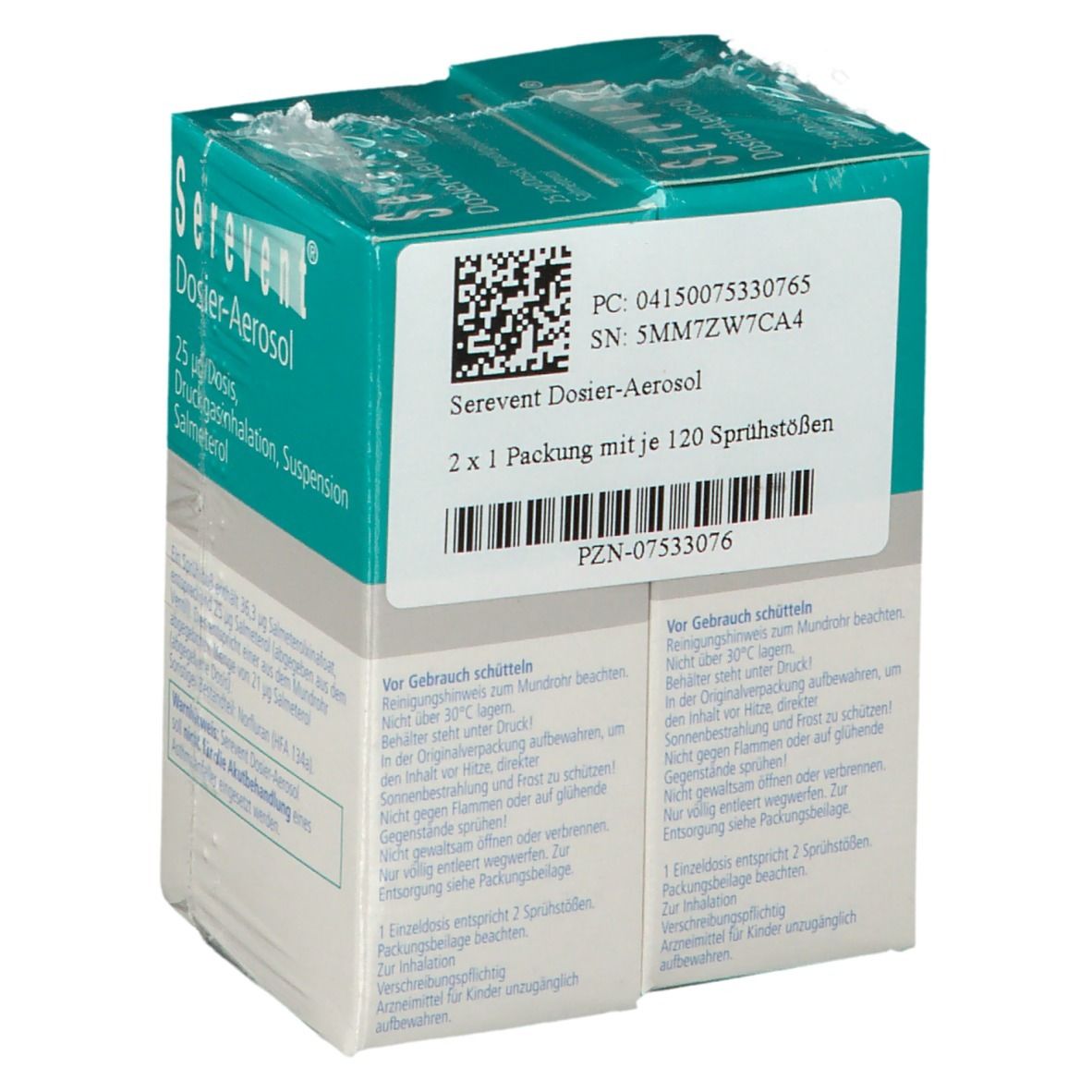 Severent® 25 µg/Dosis