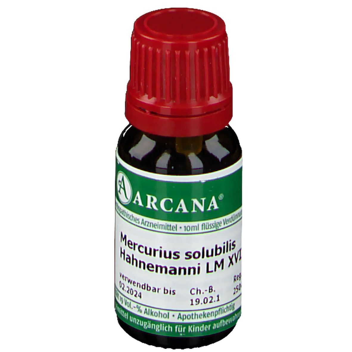 Mercurius solubilis Arcana LM 18 Hahnemanni Dilution