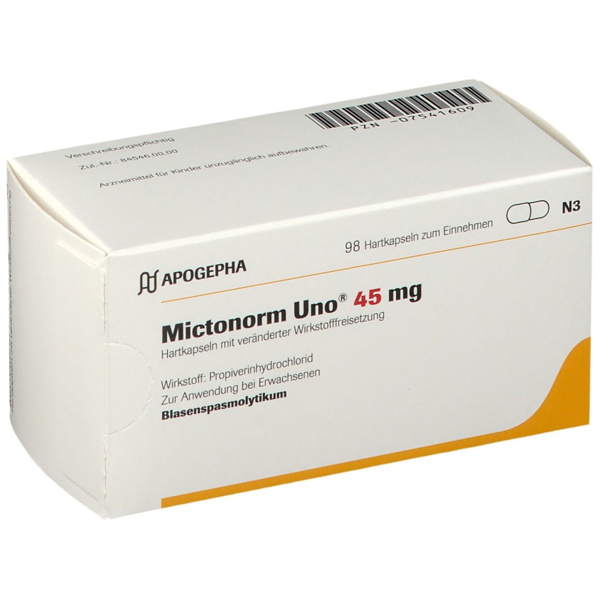 Mictonorm® Uno 45 mg