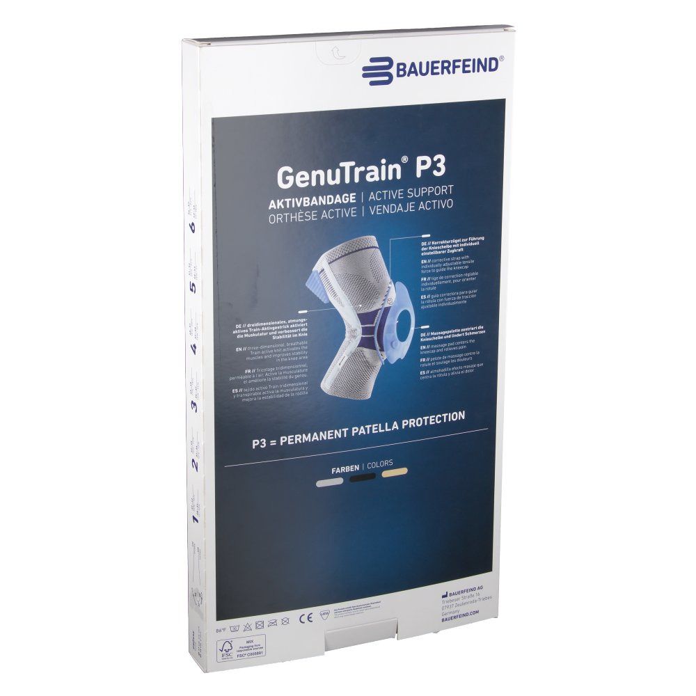 GenuTrain® P3 links Gr. 3 schwarz