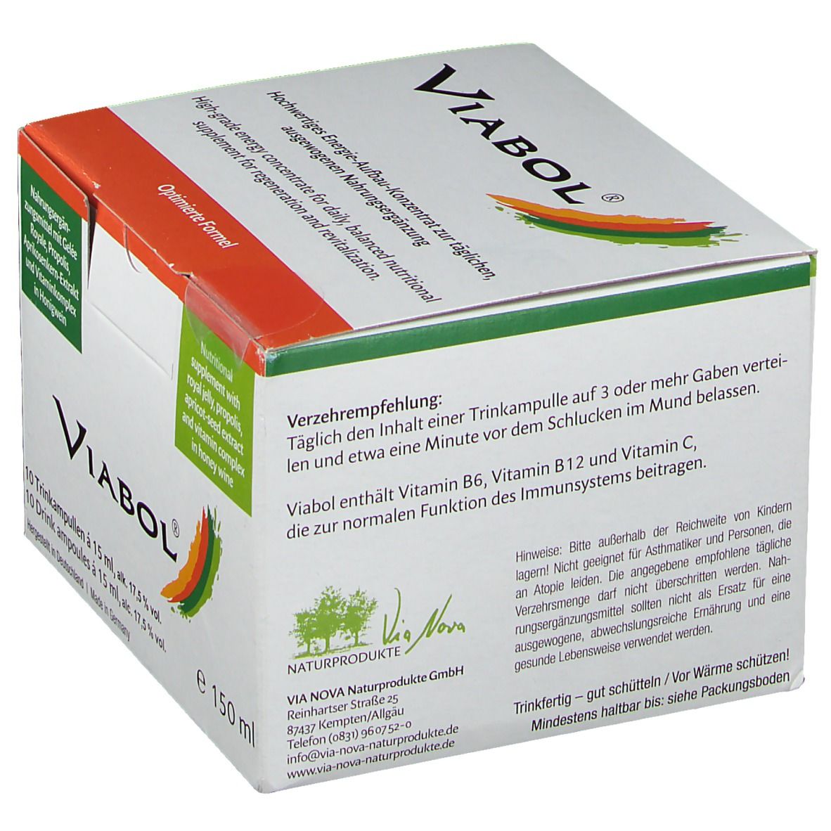 Viabol Trinkampullen