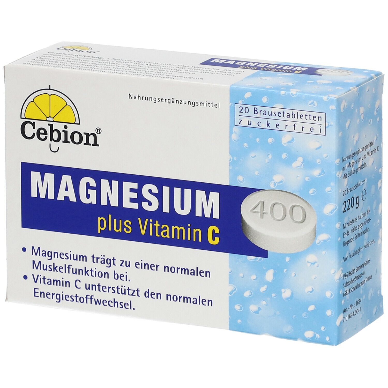 Cebion Plus Magnesium 400 Brausetabletten